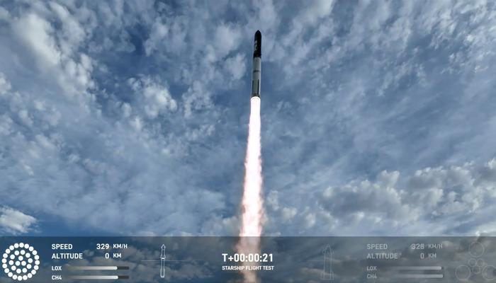 Dünyanın en büyük ve en güçlü uzay roketi Starship ilk kez yörüngeye girdi