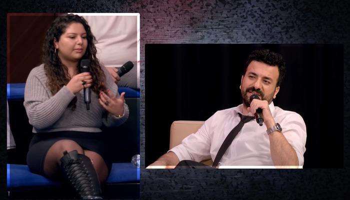 Hasan Can Kaya ile Konuşanlar'da o sahne viral oldu!  Genç kadının söyledikleri ünlü komedyeni şaşırttı: "Sevdiğim çocuğun babası bana söyledi..."